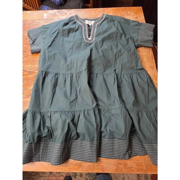 NWT Tuckernuck Pomander Place  Evergreen Kinsley Dress - Size XL - Picture 2 of 5